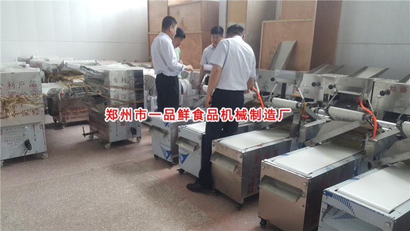 客戶考察面食設備