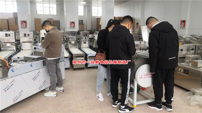 燴面機使用過程